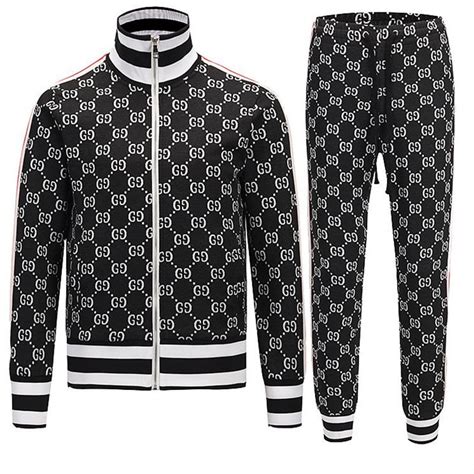 gucci white tracksuit mens|gucci tracksuits from etsy.